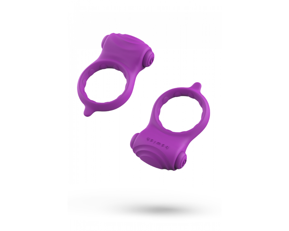 Bcharmed Basic Wave Orchid Vibrating Cockring