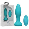 A-Play Thrust Silicone Anal Plug - Exp - Teal
